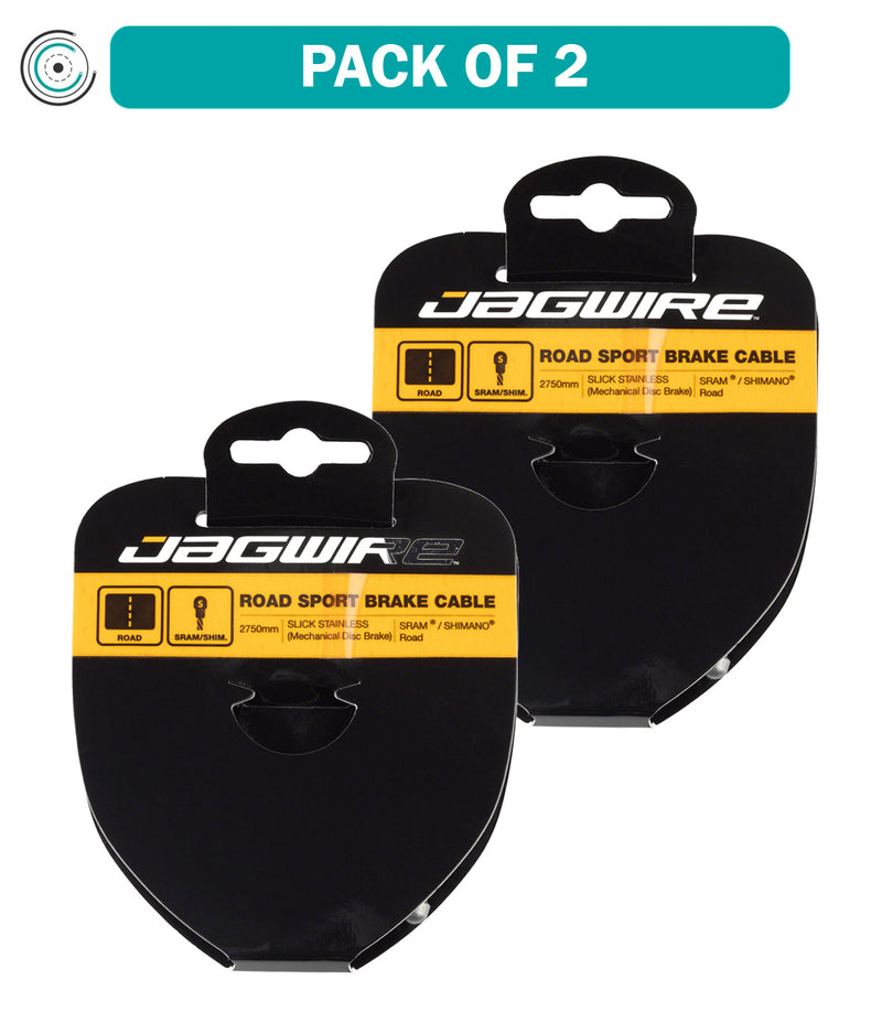 Load image into Gallery viewer, Jagwire-Sport-Brake-Cable-Brake-Inner-Cable-Road-Bike-CA4432PO2
