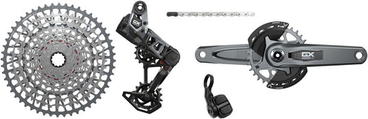 SRAM GX T-Type Eagle Transmission Groupset - 175mm Crank, 32t Chainring, AXS POD Controller, 10-52t Cassette, Rear