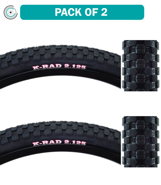 Kenda-K-Rad-Sport-20-in-2.125-Wire-TIRE1847PO2-Wire-Bead-Tires