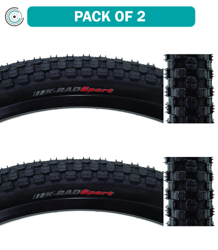 Kenda-K-Rad-Sport-24-in-1.75-Wire-TIRE2354PO2-Wire-Bead-Tires