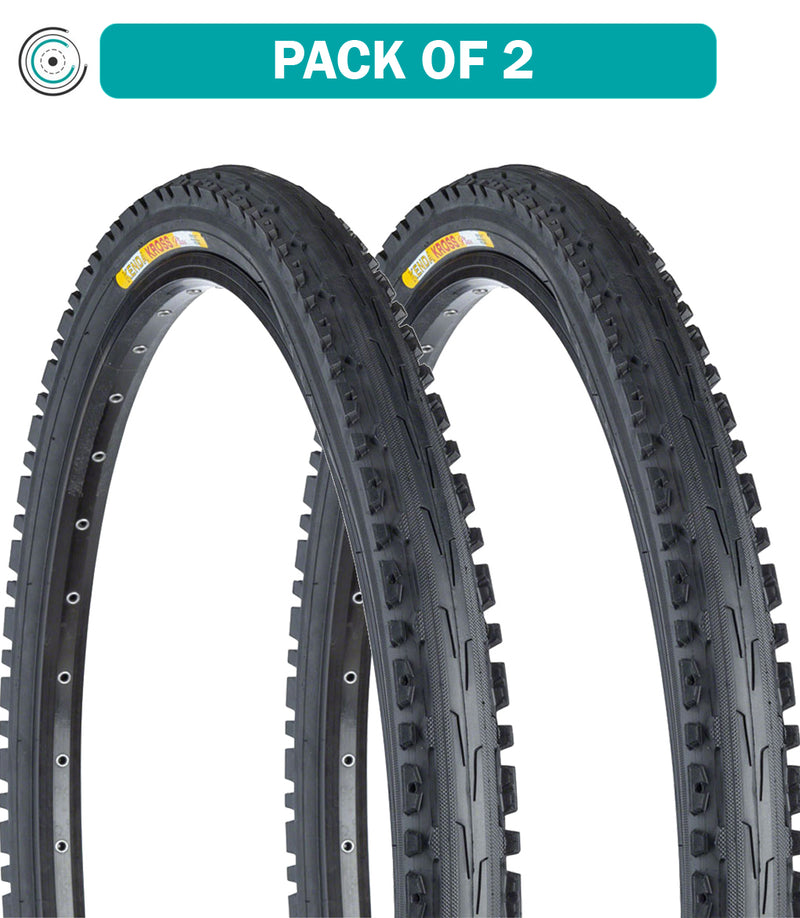 Load image into Gallery viewer, Kenda-Kross-Plus-Tire-26-in-1.95-Wire-TR5163PO2-Wire-Bead-Tires
