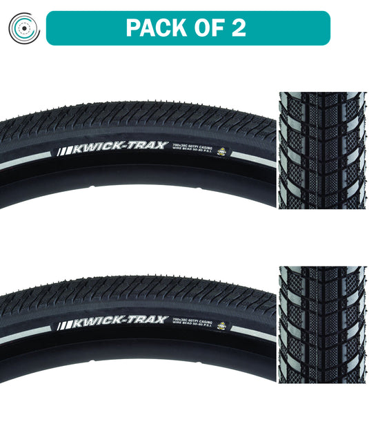 Kenda-Kwick-Trax-700c-38-Wire-TIRE1688PO2-Wire-Bead-Tires