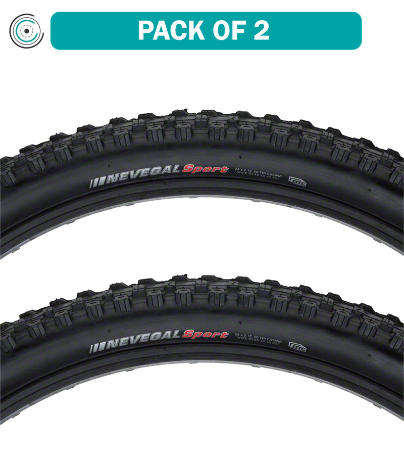 Load image into Gallery viewer, Kenda-Nevegal-Sport-Tire-26-in-2.1-Wire-TR5535PO2-Wire-Bead-Tires
