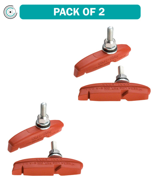 Kool-Stop-Eagle-Claw-II-Brake-Pads-Brake-Shoe-Threaded-Post-BR2166PO2-Bicycle-Brake-Pads