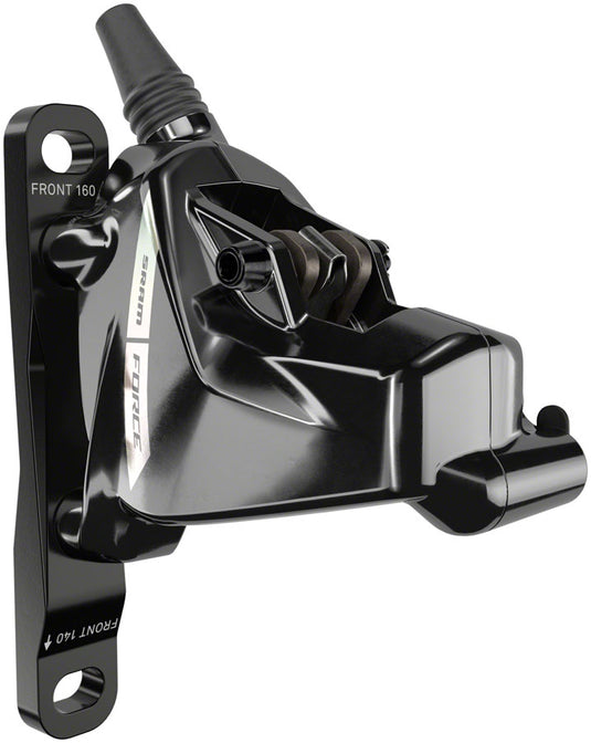 SRAM Force AXS HRD eTap Shift/Brake Lever and Hydraulic Disc Brake Caliper - Left/Front, Flat Mount, 20mm Offset,