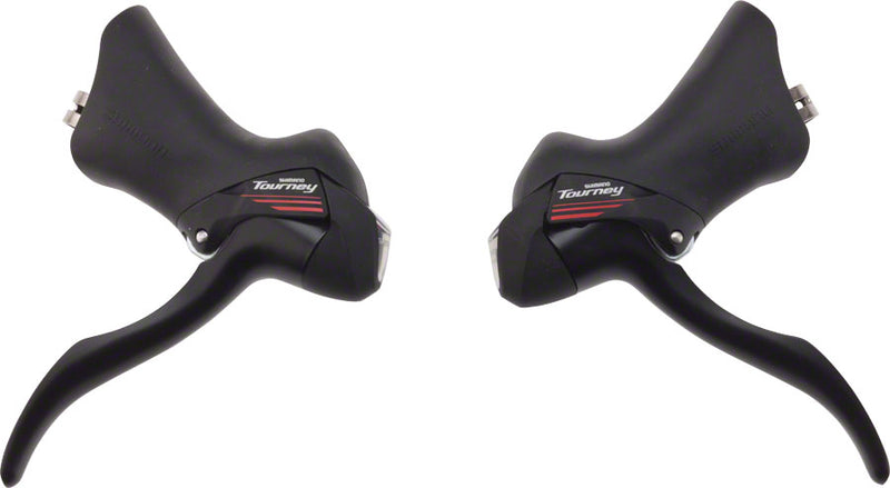 Load image into Gallery viewer, Shimano-Brake-Shifter-Combo-Set-7-Speed-LD2211-Brake-Shift-Lever-Drop-Bar-Pair
