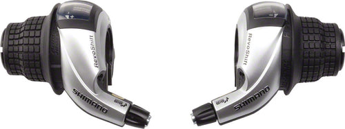 Shimano-Shifter-Set-8-Speed-Twist-LD8610-Bicycle-Shifters-Flat-Bar-Pair