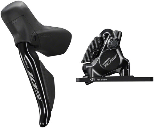 Shimano-105-ST-R7170-Di2-Shift-Brake-Lever-with-BR-R7170-Disc-Brake-Caliper-Hydraulic-Brake-Shift-Lever-Drop-Bar-Road-Bike-Time-Trial-Triathlon-Bike-Track-Bike-Road-Bike-Single-Speed-Fixie-HBSL0176