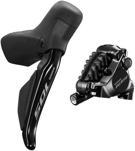 Shimano-105-ST-R7170-Di2-Shift-Brake-Lever-with-BR-R7170-Disc-Brake-Caliper-Hydraulic-Brake-Shift-Lever-Drop-Bar-Road-Bike-Time-Trial-Triathlon-Bike-Track-Bike-Road-Bike-Single-Speed-Fixie-HBSL0177