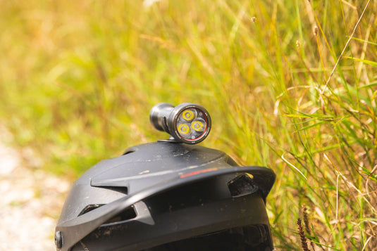 Exposure Diablo Mk14 Headlight - with Helmet and Handlebar Mount, Gun Metal Black