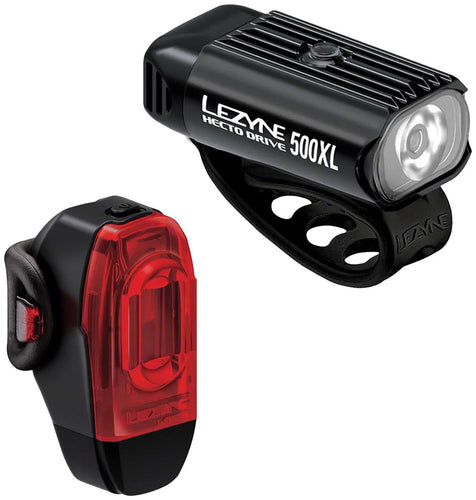 Lezyne-Hecto-Drive-500XL-KTV-Drive-Light-Set-Headlight-&-Taillight-Set-Flash-HDLG0522