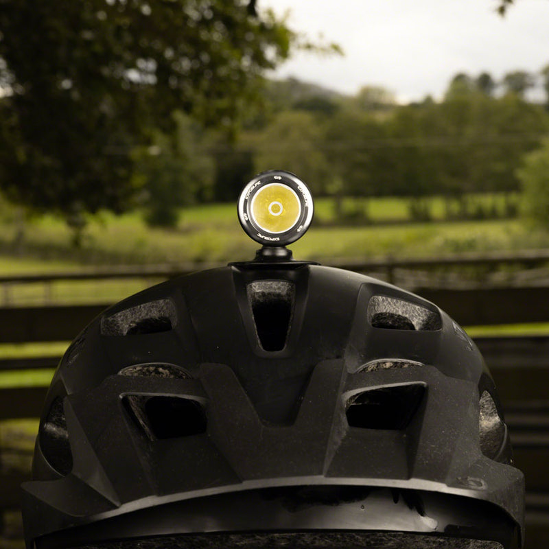 Load image into Gallery viewer, Exposure Axis Mk10 Headlight - with Helmet and Handlebar Mount, Gun Metal Black
