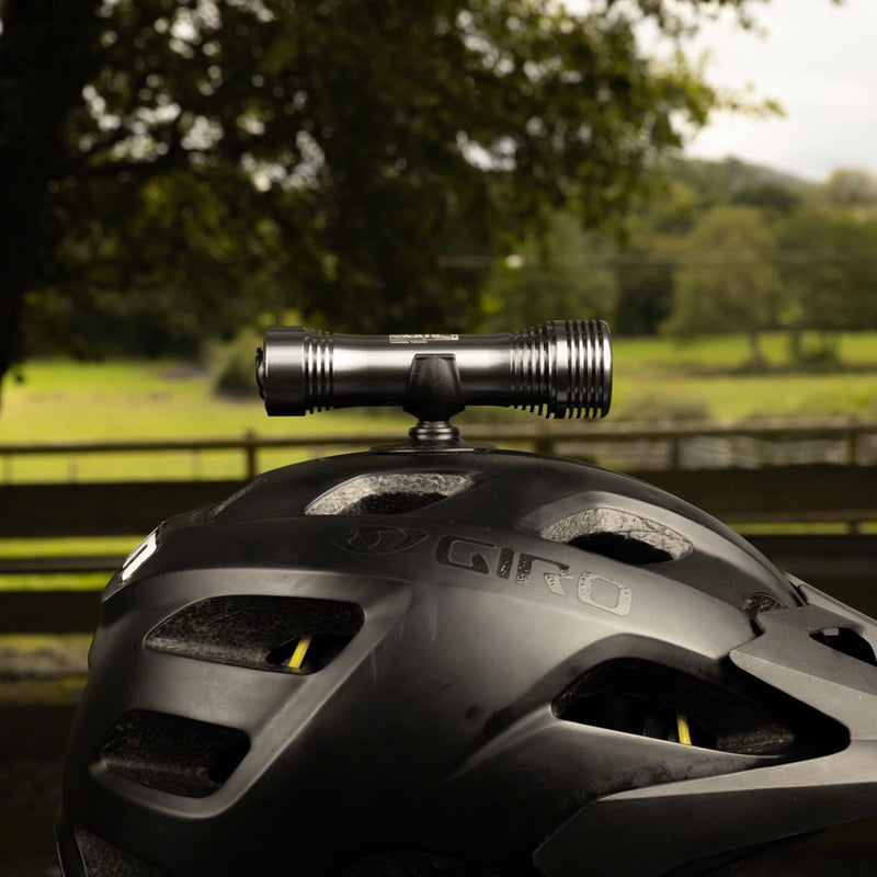 Load image into Gallery viewer, Exposure Axis Mk10 Headlight - with Helmet and Handlebar Mount, Gun Metal Black
