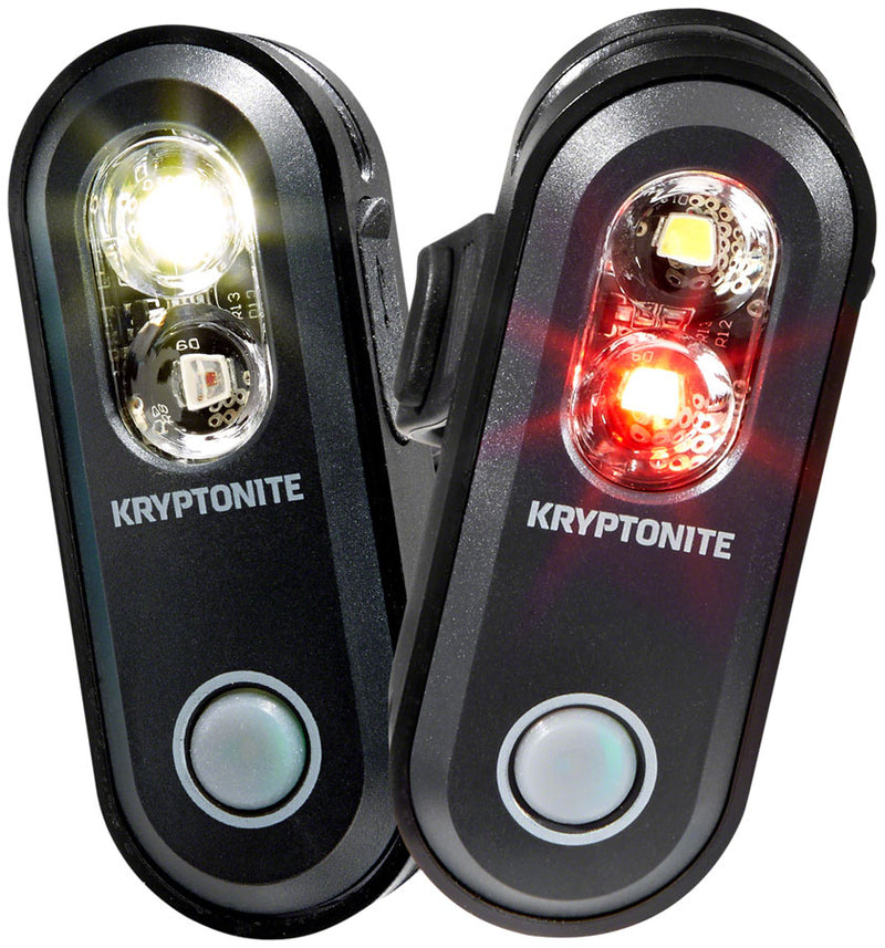 Load image into Gallery viewer, Kryptonite-Avenue-F-70-Avenue-R-35-Dual-Light-Set-Headlight-&amp;-Taillight-Set-Flash-LT2304
