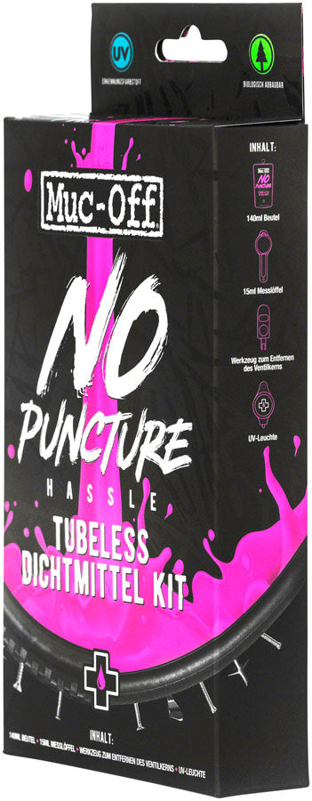 Muc-Off No Puncture Hassle Tubeless Tire Sealant - 140ml Kit