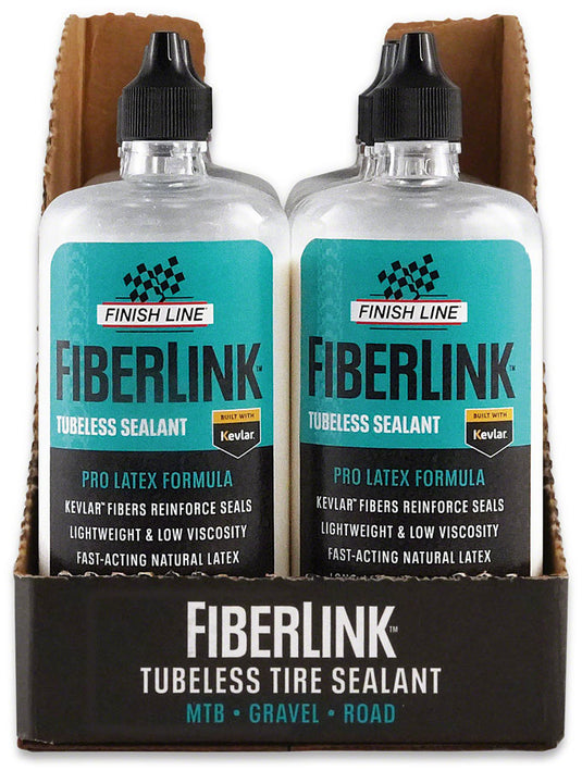 Finish Line FiberLink Tubeless Tire Sealant - 8oz, Drip