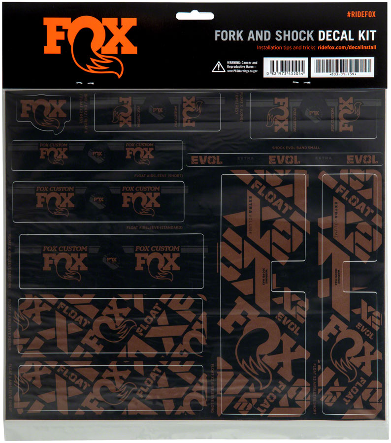 Load image into Gallery viewer, FOX-Fork-&amp;-Shock-Decal-Kit-Sticker-Decal-STDC0146
