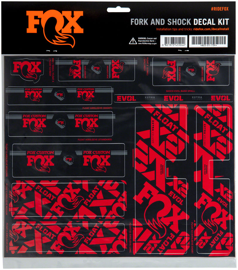 Load image into Gallery viewer, FOX-Fork-&amp;-Shock-Decal-Kit-Sticker-Decal-STDC0145
