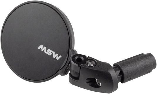 MSW Handlebar Mirror - Drop Bar, HD Glass Lens