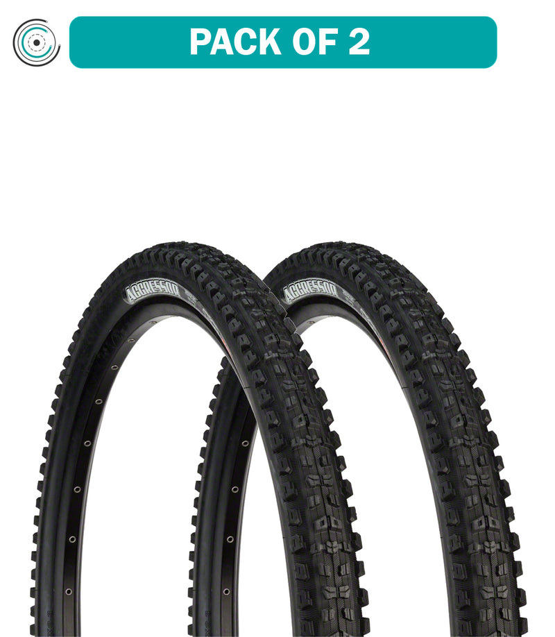 Load image into Gallery viewer, Maxxis-Aggressor-Tire-29-in-2.3-Folding-TR1339PO2-Folding-Tires
