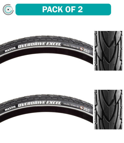 Maxxis-Overdrive-Excel-700c-35-Wire-TIRE3427PO2-Wire-Bead-Tires