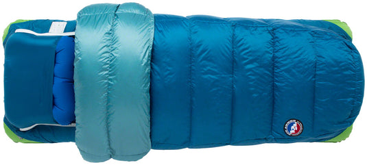 Big Agnes Roxy Ann 3N1 Sleeping Bag - 15F, 650 Downtek, Womens Long, Blue/Teal