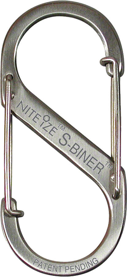 Load image into Gallery viewer, Nite Ize S-Biner #2 Stainless Steel Carabiner: Each
