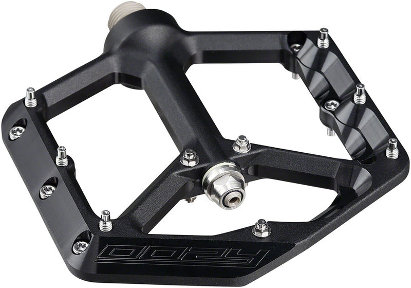 Load image into Gallery viewer, Spank-Oozy-Pedals-Flat-Platform-Pedals-Aluminum-Chromoly-Steel-PEDL1022-Bicycle-Pedals
