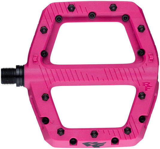 RaceFace Chester Pedals - Platform, Composite, 9/16", Large, Magenta