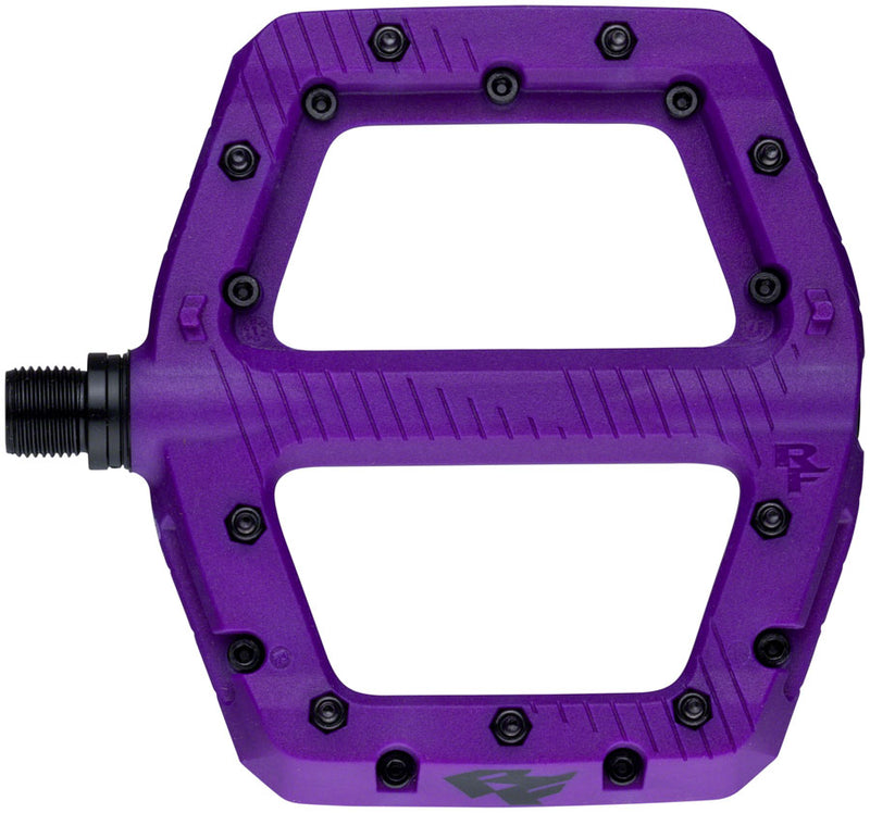 Load image into Gallery viewer, RaceFace Chester Pedals - Platform, Composite, 9/16&quot;, Large, Purple
