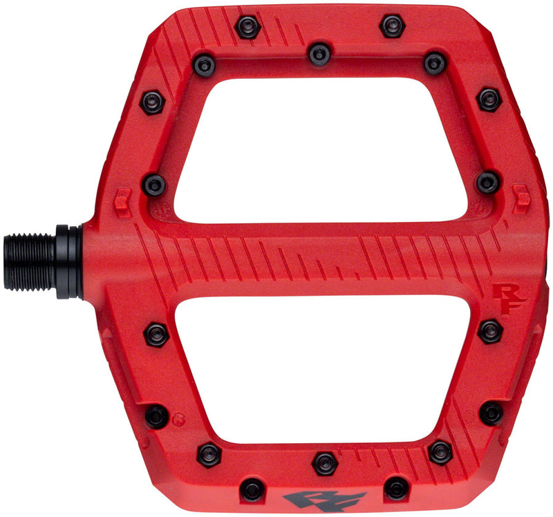 Load image into Gallery viewer, RaceFace Chester Pedals - Platform, Composite, 9/16&quot;, Large, Red
