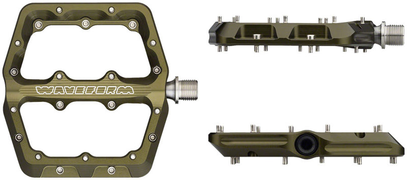 Load image into Gallery viewer, Wolf Tooth Waveform Pedals - Olive, Large
