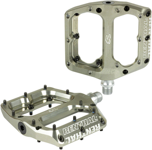 Renthal-Revo-F-Pedals-Flat-Platform-Pedals-Aluminum-Chromoly-Steel-PEDL2064-Bicycle-Pedals