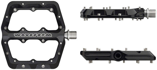 Wolf Tooth Ripsaw Aluminum Pedals - Platform, Aluminum, 9/16", Black