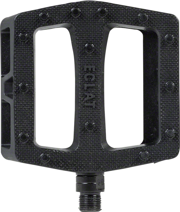 Load image into Gallery viewer, Eclat Seeker Pedals - Platform, Composite/Plastic, 9/16&quot;, Black
