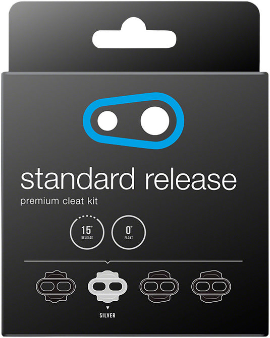 Crank Brothers Cleat Standard Release: 0 Degrees of Float