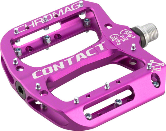 Chromag-Contact-Pedals-Flat-Platform-Pedals-Aluminum-Chromoly-Steel-PD1901-Bicycle-Pedals