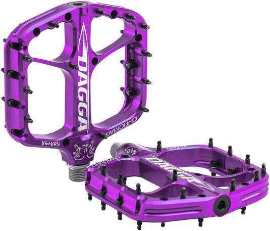 Chromag-Dagga-Pedals-Flat-Platform-Pedals-Aluminum-Chromoly-Steel-PD1909-Bicycle-Pedals