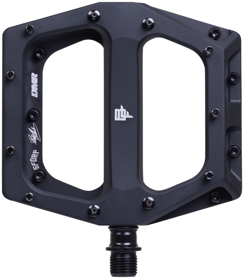 Load image into Gallery viewer, DMR Vault Platform Pedals 9/16&quot; Concave Alloy Body 22 Removable Pins Matte Black
