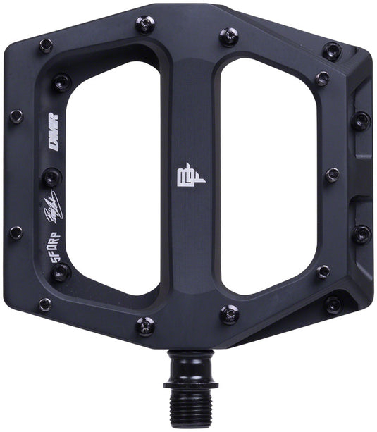 DMR Vault Platform Pedals 9/16" Concave Alloy Body 22 Removable Pins Matte Black