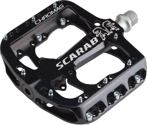 Chromag-Scarab-Pedals-Flat-Platform-Pedals-Aluminum-Chromoly-Steel-PD3400-Bicycle-Pedals