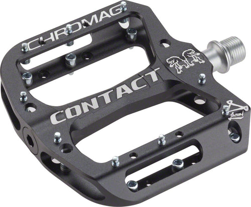 Chromag-Contact-Pedals-Flat-Platform-Pedals-Aluminum-Chromoly-Steel-PD3403-Bicycle-Pedals