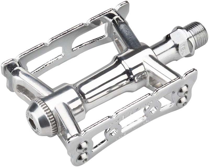 Load image into Gallery viewer, MKS-Sylvan-Track-Next-Pedals-Flat-Platform-Pedals-Aluminum-Chromoly-Steel-PD4062-Bicycle-Pedals
