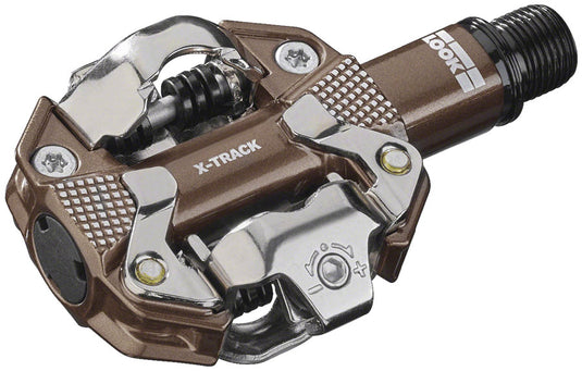 LOOK-X-TRACK-Pedals-Clipless-Pedals-with-Cleats-Aluminum-Chromoly-Steel-PEDL1543-Bicycle-Pedals