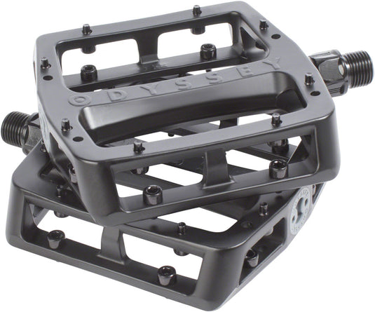 Odyssey-Grandstand-Pedals-Flat-Platform-Pedals-Aluminum-Chromoly-Steel-PD9145-Bicycle-Pedals