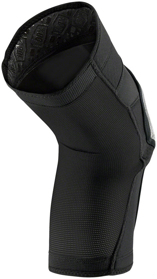 100% Ridecamp Knee Guards - Black/Gray, Medium