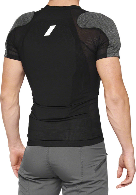 100% Tarka Short Sleeve Body Armor - Black, Small