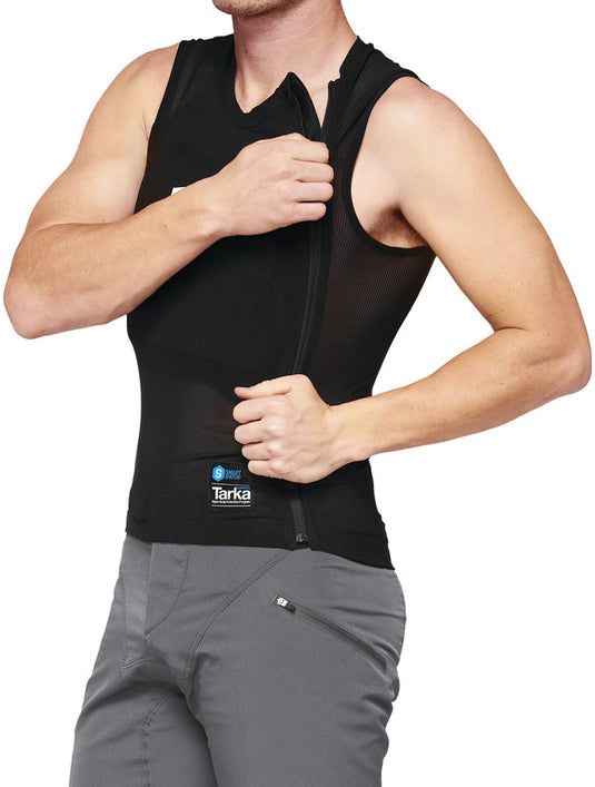 100% Tarka Protective Vest - Black, Medium