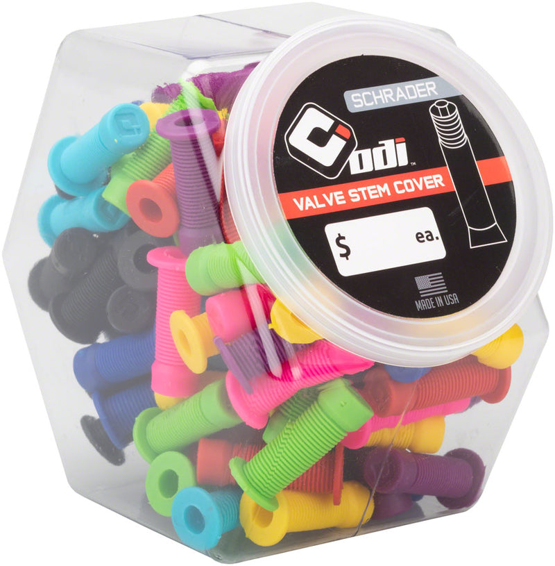 Load image into Gallery viewer, ODI-Valve-Stem-Caps-Candy-Jar-Tubeless-Valves-PK4205
