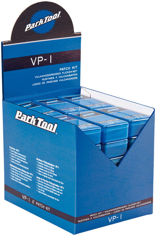 Park Tool Vulcanizing Patch Kit Display Box with 36 Individual Kits Bike Bicycle